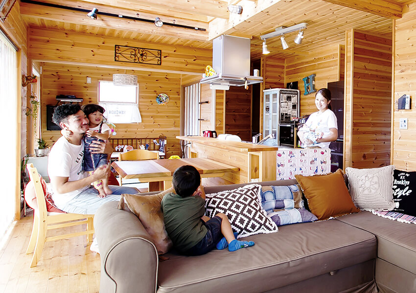 ログハウスのような木の家を低価格で建てるならエイ ワン