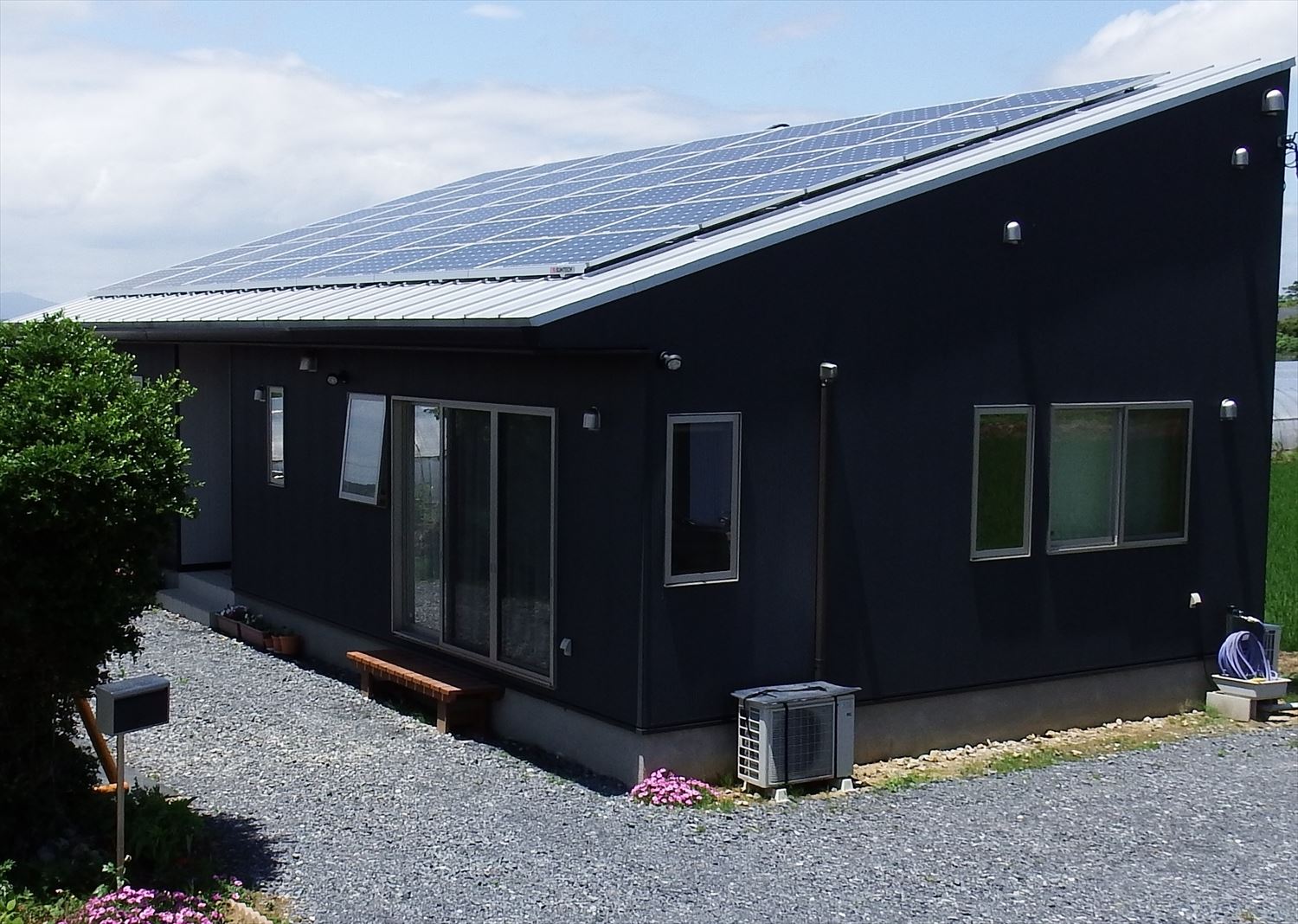 注文住宅,子育て,平屋,無垢材,ログハウス風住宅