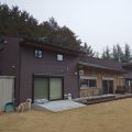 店舗住宅ドッグカフェのドックラン２|那須塩原の注文住宅,ログハウスのような木の家を低価格で建てるならエイ・ワン