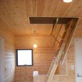 階段２｜ログハウスのような木の家を低価格で建てるならエイ・ワン