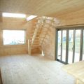 無垢材の内装１４｜ログハウスのような木の家を低価格で建てるならエイ・ワン