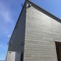 無垢材平屋の外観３|石岡市の注文住宅,ログハウスのような木の家を低価格で建てるならエイ・ワン