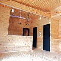 サーファーズハウス平屋のリビング｜長生村の注文住宅,ログハウスのような木の家を低価格で建てるならエイ・ワン