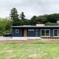 無垢材を使用した広いLDKがある長期優良住宅の外観2|茨城県行方市の注文住宅,エイ・ワン