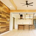 無垢材を使用した広いLDKがある長期優良住宅のリビング|茨城県行方市の注文住宅,エイ・ワン