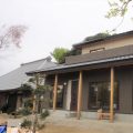 和モダン二階建ての外観｜行方市の注文住宅,ログハウスのような低価格住宅を建てるならエイ・ワン