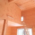 都内の無垢材住宅のロフト｜大田区の注文住宅,ログハウスのような低価格住宅を建てるならエイ・ワン