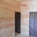 ログハウス風の平屋の居室｜小美玉市の注文住宅,ログハウスのような低価格住宅を建てるならエイ・ワン