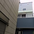 都内の無垢材住宅の外観｜大田区の注文住宅,ログハウスのような低価格住宅を建てるならエイ・ワン