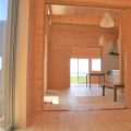 掘りごたつのある平屋のリビング｜行方市の注文住宅,ログハウスのような低価格住宅を建てるならエイ・ワン