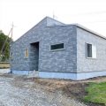 回遊動線をとりいれた暮らしやすい平屋の外観｜鉾田市の注文住宅,ログハウスのような木の家を低価格で建てるならエイ・ワン