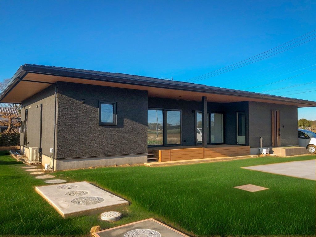 4LDKの平屋の外観