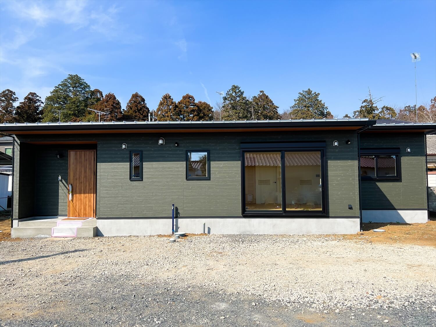 外観｜24坪のちょうどいいサイズの家事ラクな土浦市の平屋