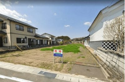 白河市小田川小田ノ里の土地