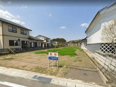 白河市小田川小田ノ里の土地