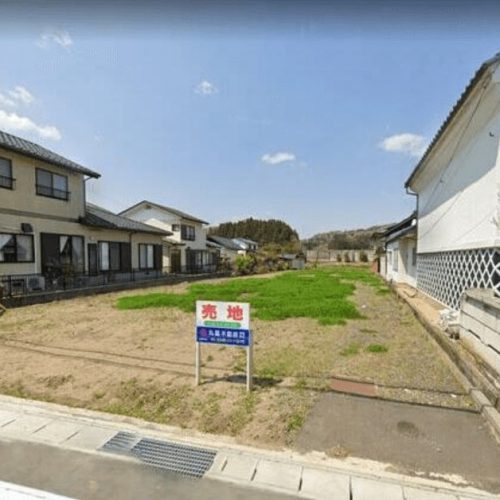 白河市小田川小田ノ里の土地