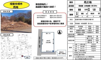 坂東市桐木の土地｜A-1home(エイワンホーム)