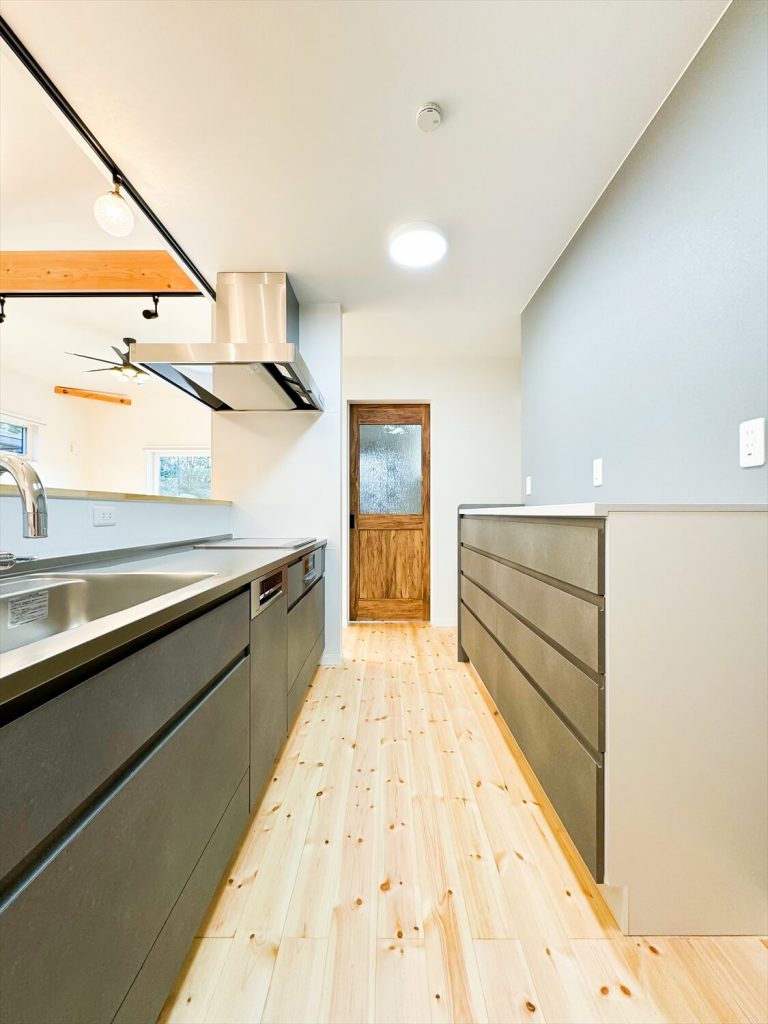 3LDKの平屋のキッチン