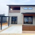 外観｜【39坪/４LDK/二階建て】インナーバルコニー×家事ラク動線