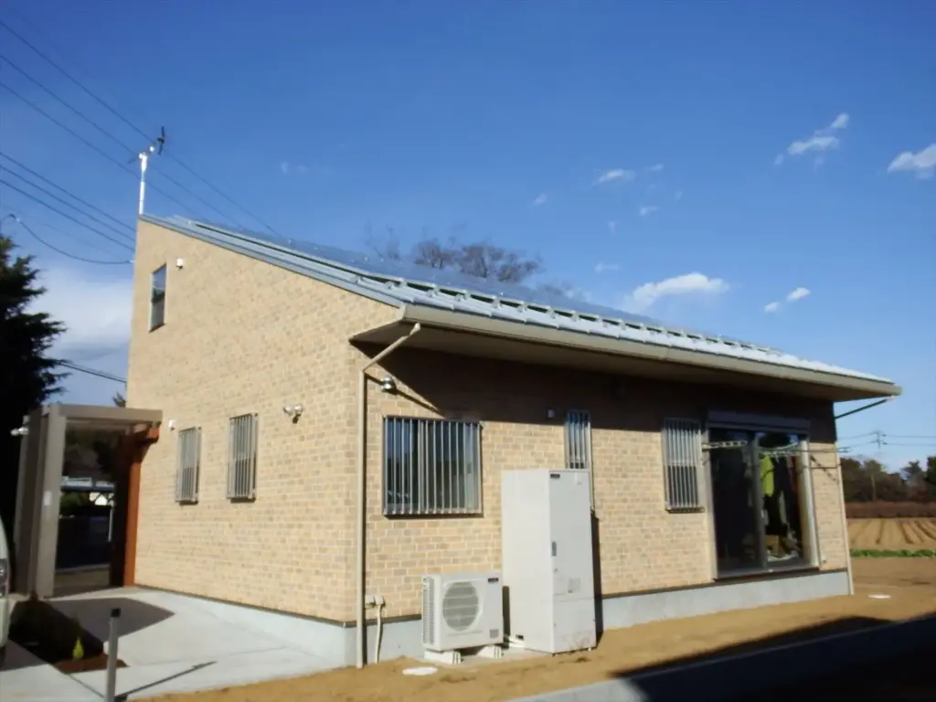 行方市の二階建て|シャワーユニット付き住宅