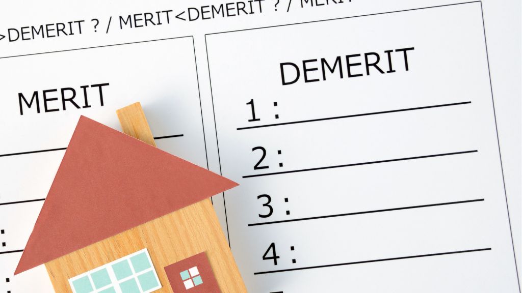 ローコストな平屋住宅、選ぶデメリット