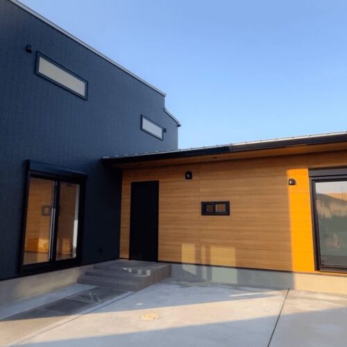 【土浦市/45坪】敷地を最大限に活かした二世帯住宅｜外観