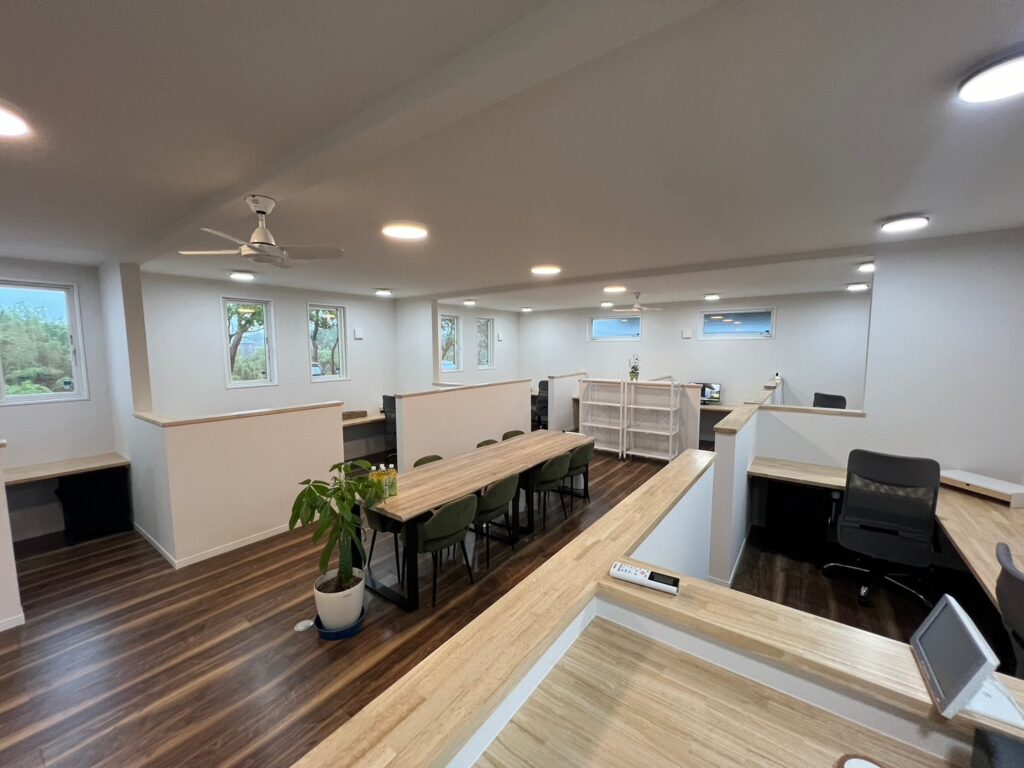 新社屋内部|茨城県行方市