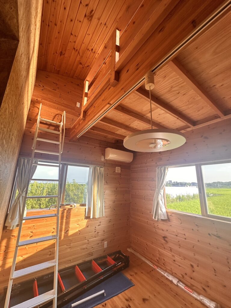 子ども部屋+ロフトリフォーム工事5(行方市)