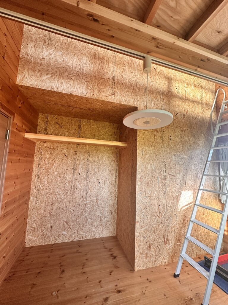 子ども部屋+ロフトリフォーム工事4(行方市)